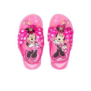 Minnie Mouse Toddler Girls Flip Flops, lightweight, love this color!